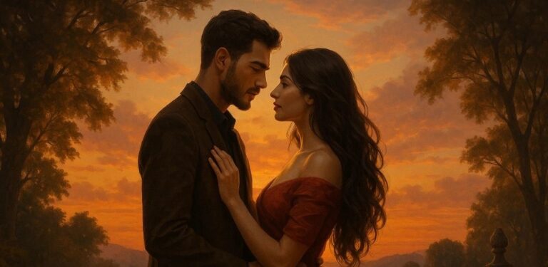 قصة العشق مكتوبة